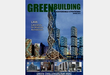 LAVA IS FRONT COVER OF CANADIAN GREEN MAG 